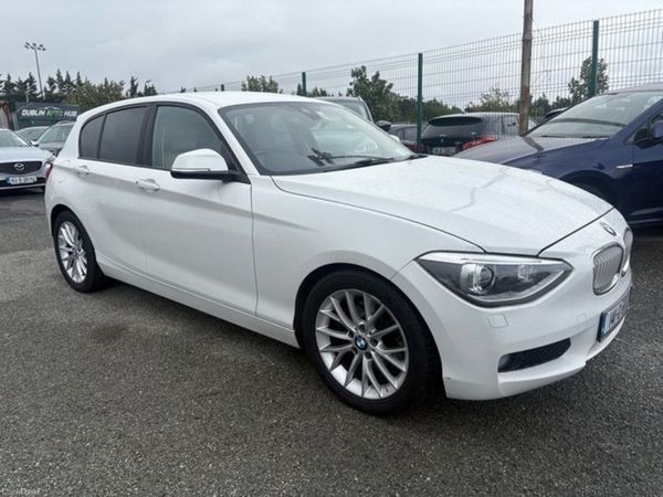 BMW 1-Series Hatchback, Petrol, 2014, White