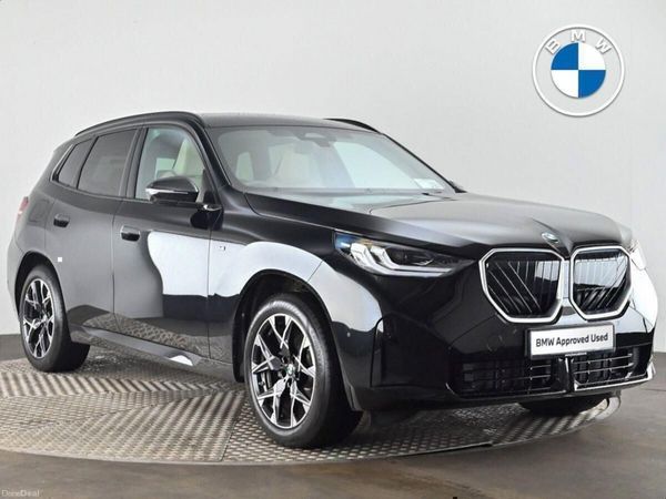 BMW X3 SUV, Petrol Plug-in Hybrid, 2025, Black