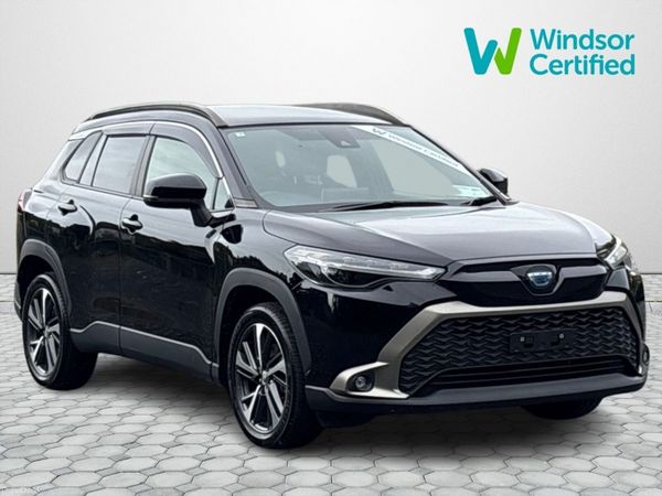 Toyota Corolla Cross SUV, Petrol Hybrid, 2023, Black