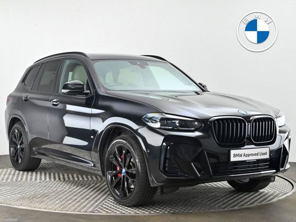 BMW X3 SUV, Petrol Plug-in Hybrid, 2024, Black
