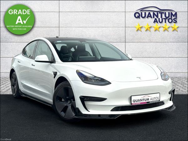 Tesla Model 3 Saloon, Electric, 2022, White
