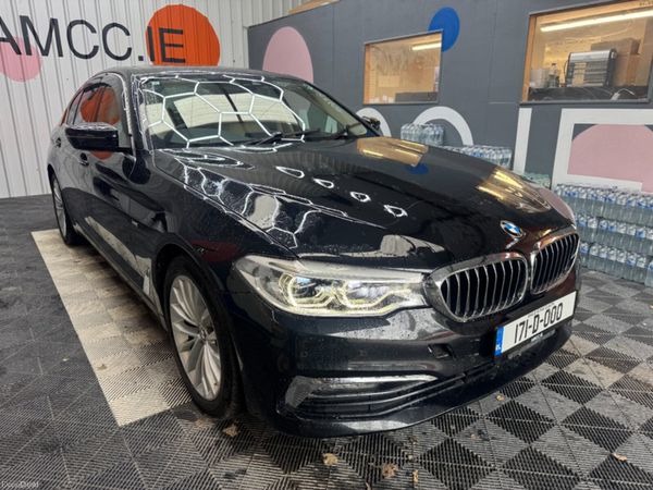 BMW 5-Series Saloon, Diesel, 2017, Black