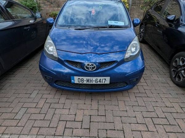 Toyota Aygo Hatchback, Petrol, 2008, Blue