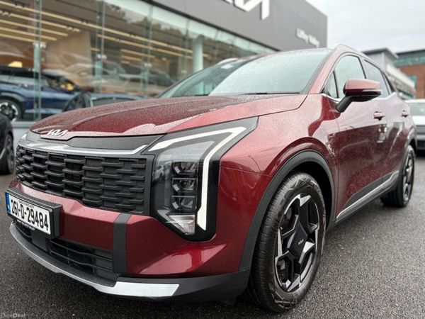 Kia Sportage SUV, Diesel Hybrid, 2026, Red