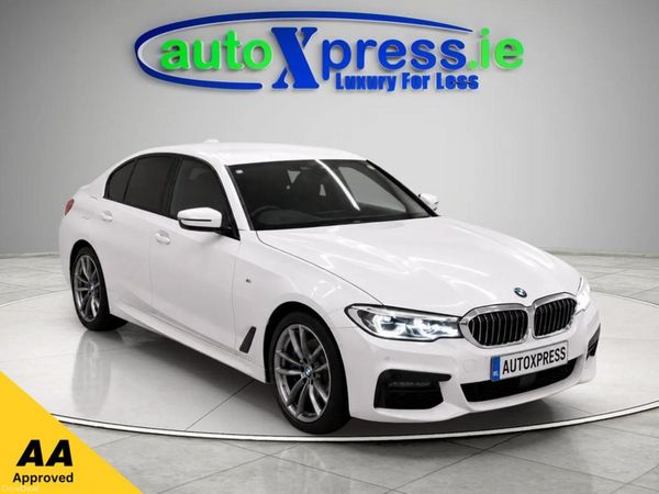 BMW 5-Series Saloon, Diesel, 2020, White