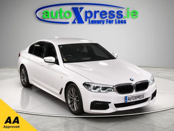 BMW 5-Series Saloon, Diesel, 2020, White