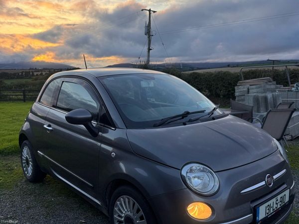 Fiat 500 Hatchback, Diesel, 2013, Grey