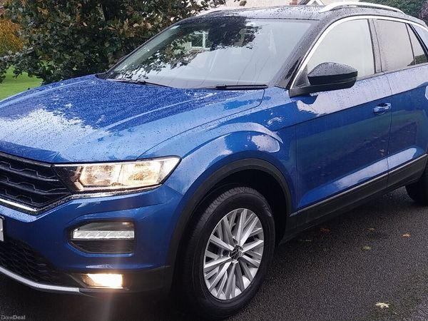 Volkswagen T-Roc SUV, Diesel, 2021, Blue