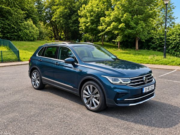 Volkswagen Tiguan SUV, Diesel, 2022, Blue