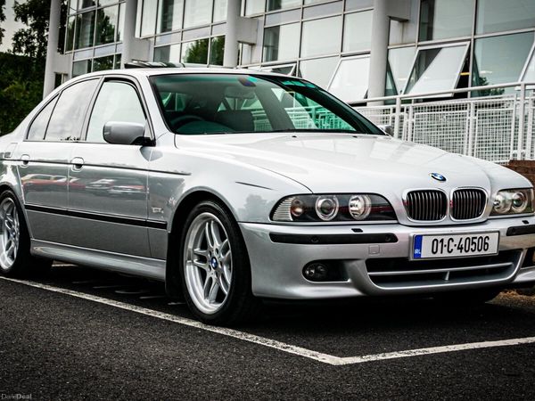 BMW 5-Series Saloon, Petrol, 2001, Silver