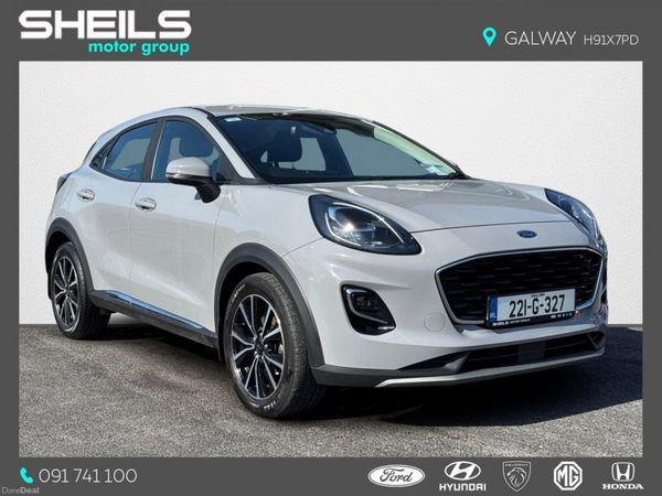 Ford Puma MPV, Petrol Hybrid, 2022, Grey