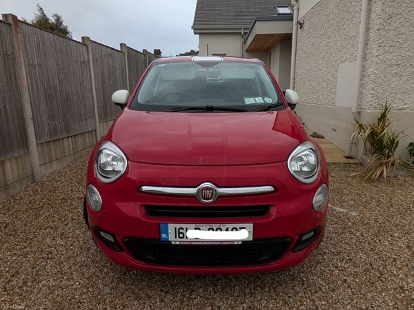 Fiat 500X SUV, Petrol, 2016, Red