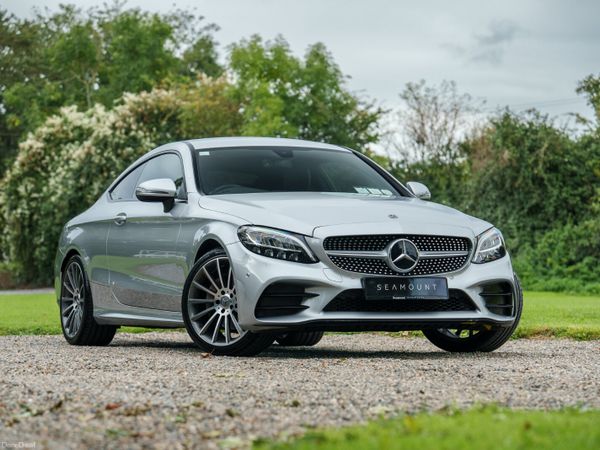 Mercedes-Benz C-Class Coupe, Petrol, 2019, Silver