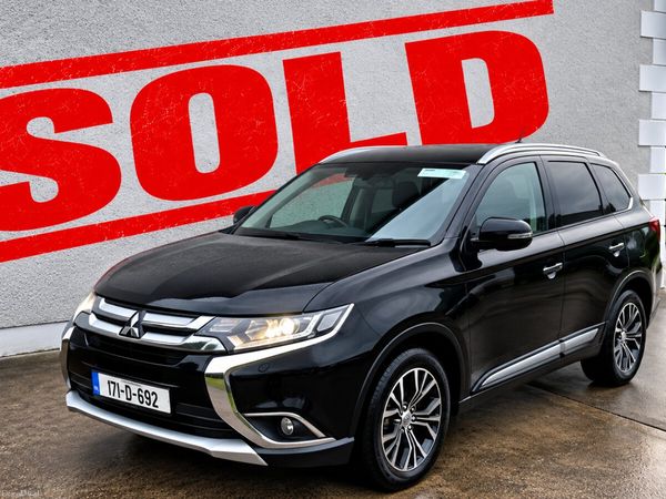 Mitsubishi Outlander SUV, Diesel, 2017, Black