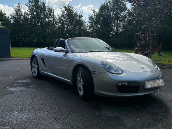 Porsche Boxster Convertible, Petrol, 2008, Grey