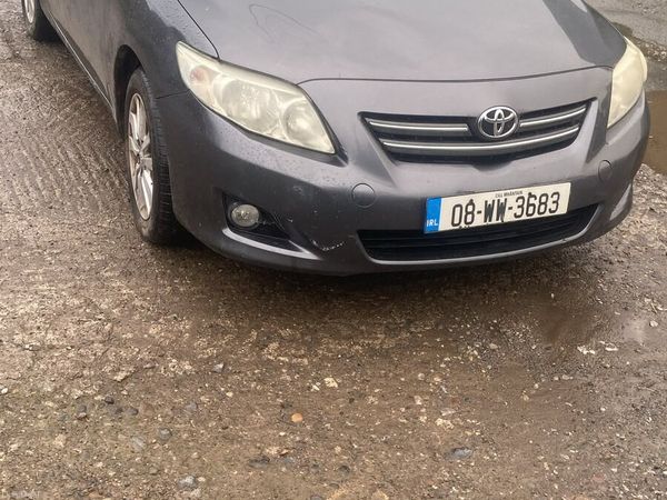 Toyota Corolla Saloon, Petrol, 2008, Grey