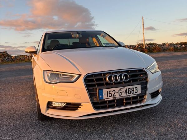 Audi A3 Saloon, Petrol, 2015, White