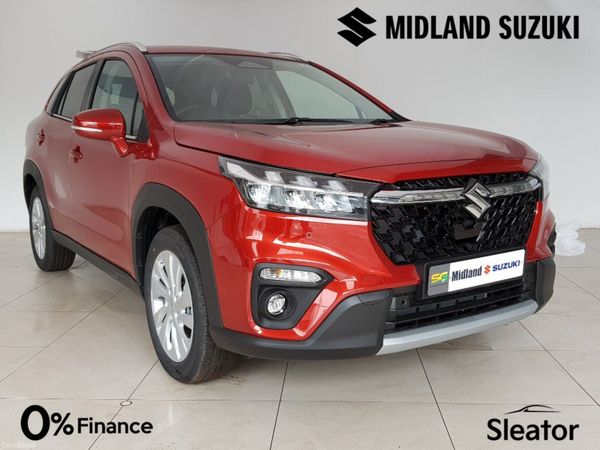 Suzuki S-CROSS SUV, Petrol Hybrid, 2026, Red