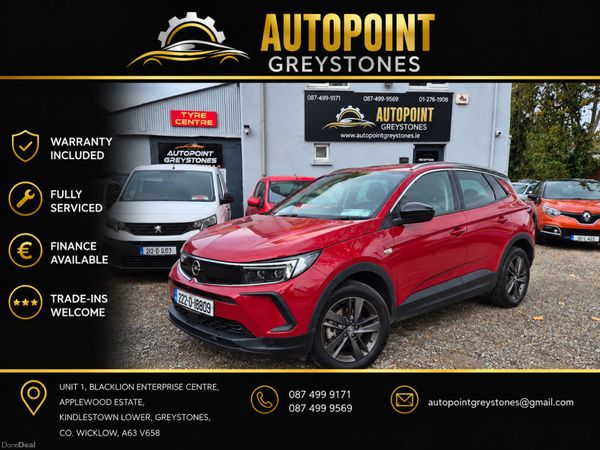 Opel Grandland X SUV, Diesel, 2022, Red