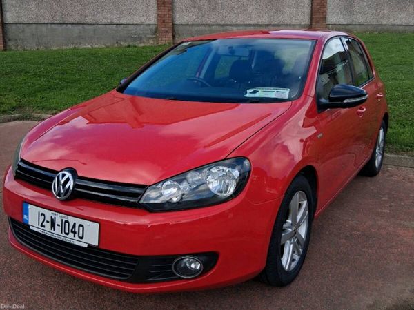 Volkswagen Golf Estate, Diesel, 2012, Red