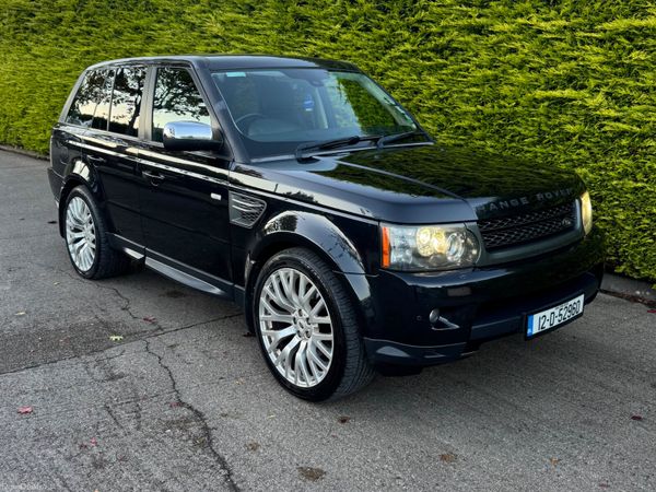 Land Rover Range Rover Sport SUV, Diesel, 2012, Black