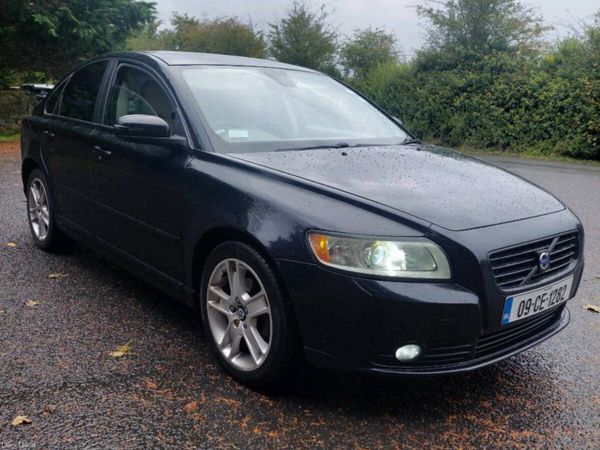 Volvo S40 Saloon, Ethanol Petrol, 2009, Black