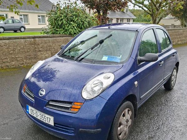 Nissan Micra Hatchback, Petrol, 2005, Blue