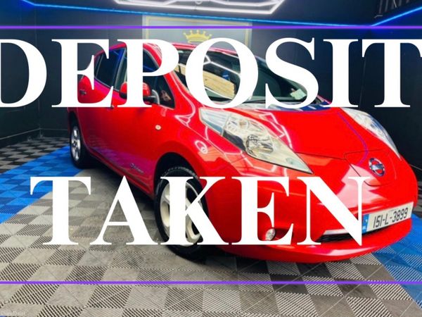 Nissan Leaf Hatchback, Electric, 2015, Red