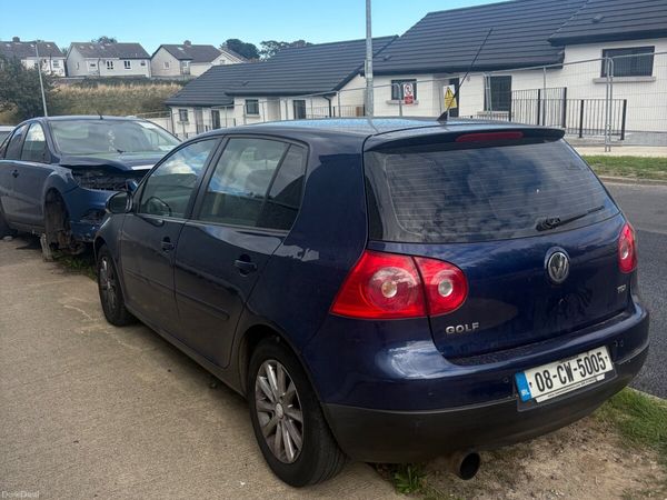 Volkswagen Golf Hatchback, Diesel, 2008, Blue