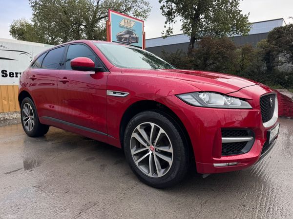 Jaguar F-Pace SUV, Diesel, 2017, Red