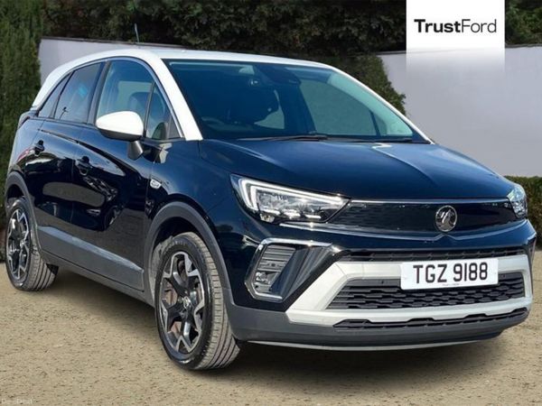 Vauxhall Crossland SUV, Petrol, 2021, Black