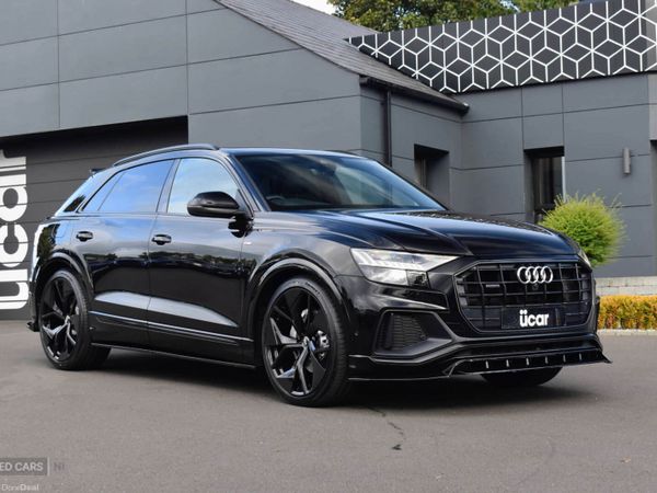 Audi Q8 SUV, Diesel Hybrid, 2023, Black