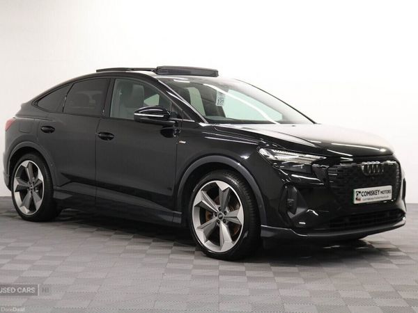 Audi Q4 SUV, Electric, 2024, Black