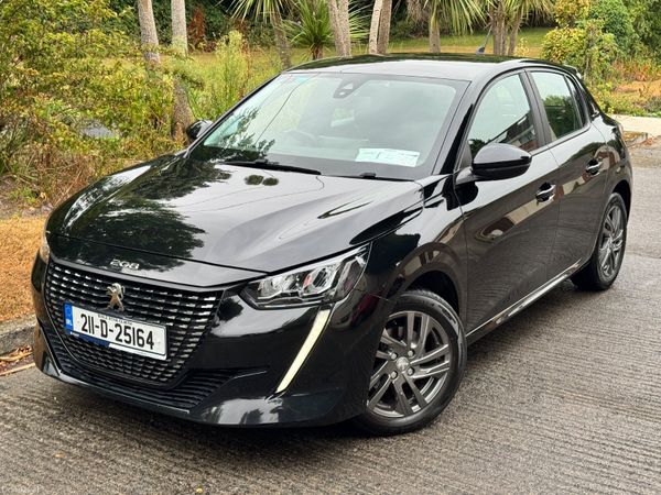 Peugeot 208 Hatchback, Petrol, 2021, Black