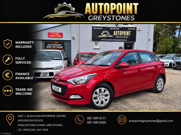 Hyundai i20 Hatchback, Petrol, 2016, Red