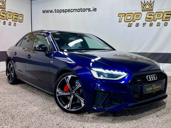Audi A4 Saloon, Diesel, 2021, Blue
