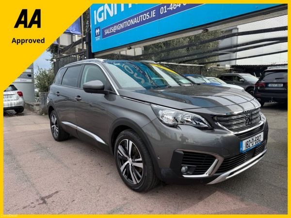 Peugeot 5008 MPV, Petrol, 2018, Grey
