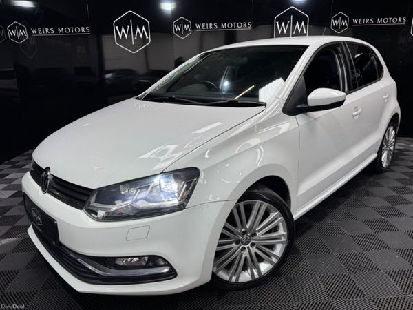 Volkswagen Polo Hatchback, Petrol, 2017, White