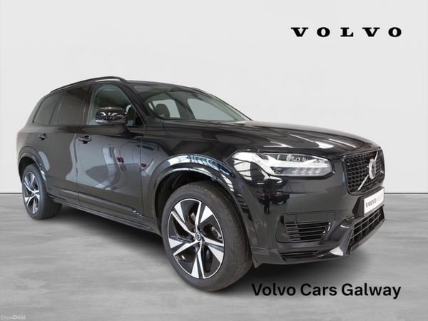 Volvo XC90 Estate, Petrol Plug-in Hybrid, 2024, Black