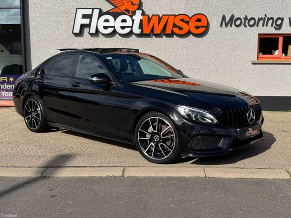 Mercedes-Benz C-Class Saloon, Diesel, 2016, Black