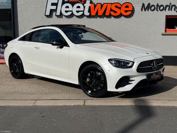 Mercedes-Benz E-Class Coupe, Diesel, 2020, White