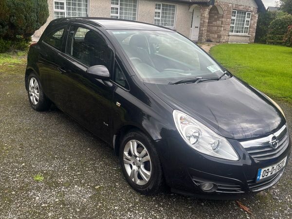 Opel Corsa Hatchback, Petrol, 2009, Black