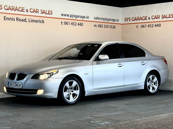 BMW 5-Series Saloon, Diesel, 2007, Silver
