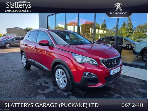 Peugeot 3008 SUV, Diesel, 2020, Red