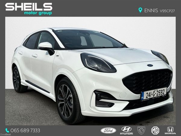Ford Puma SUV, Petrol, 2024, White