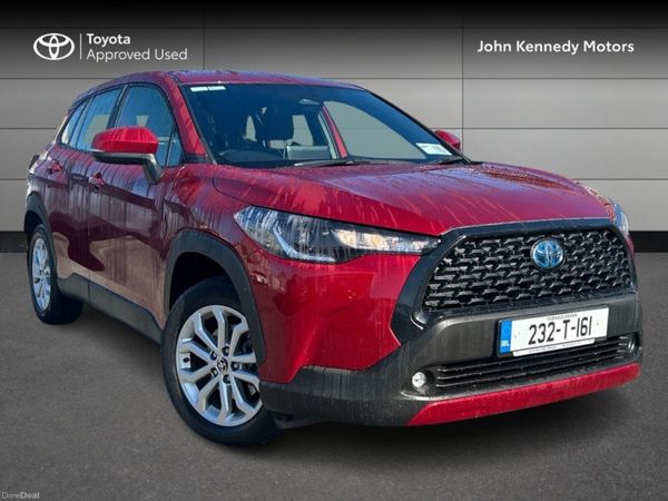 Toyota Corolla Cross SUV, Petrol Hybrid, 2023, Red