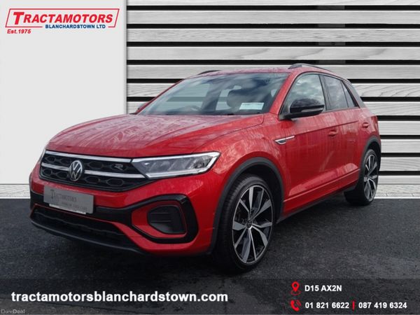 Volkswagen T-Roc SUV, Petrol, 2022, Red