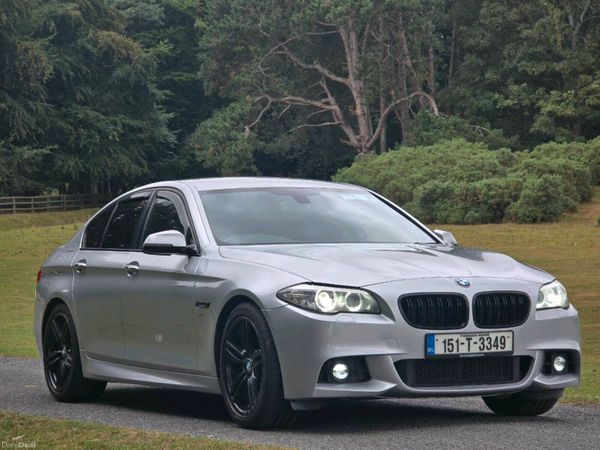 BMW 5-Series Saloon, Diesel, 2015, Silver