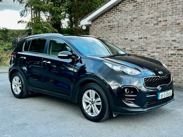 Kia Sportage SUV, Diesel, 2018, Black