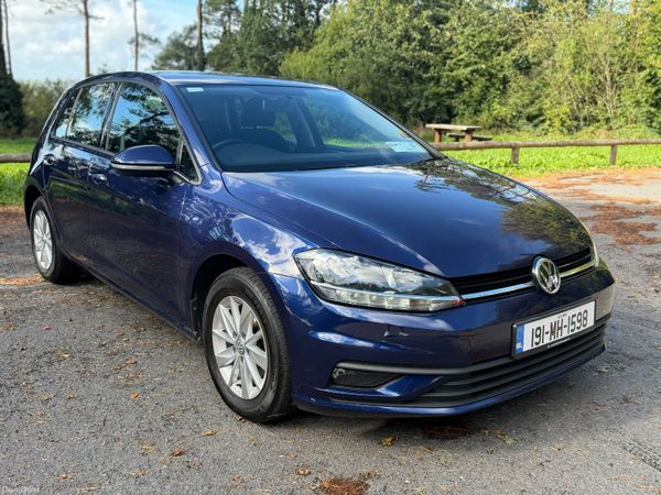 Volkswagen Golf Estate, Diesel, 2019, Blue